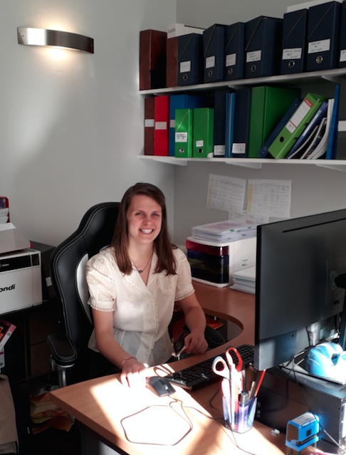 Catherine Wallace at the ENS Internship